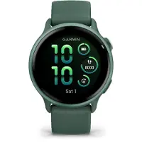 Garmin vívoactive 6 smartklokke 42 mm 1.2" AMOLED 8 GB, metallisk jaspergrønn