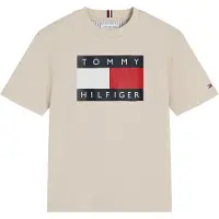 Tommy Hilfiger T-skjorte - Heritage - Classic+ Beige - - 10 år (140) - T-skjorte