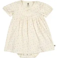 Müsli Kjolebody k/e - Rib - Spring Puff - Tofu/Nektar/Shell Blue - - 56 - Kortermet body