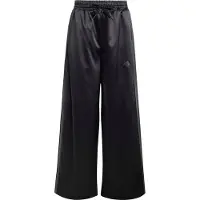 Adidas Bukser - Satin - Svart/Grey Six - - 6 år (116) - Bukser - bomull