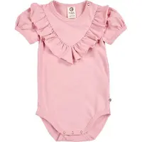 Müsli Body k/e - Cozy Meg Frill Lace - Nektar - - 1½ år (86) - Kortermet body