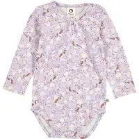 Müsli Body I/e - Prairie - Blomst/Tofu/Pekannøtter - - 2 år (92) - Langermet Body