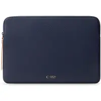 Tech-Protect Fleece Laptop-veske 15-16 - marineblå