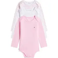 Tommy Hilfiger Gaveeske - Body I/e - 3-pack - Classic+ Rosa - - 1 år (80) - Langermet Body