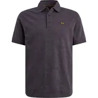 PME Legend Poloshirt Jacquard Jersey Graphite Blue Blå Mørkeblå Størrelse