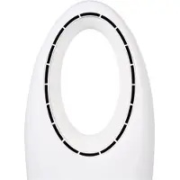 Tristar VE-5717, Bladløs husholdningsvifte, Hvit, Gulv, Bord, Akrylonitril-butadien-styren (ABS), 57,2 dB, 45 m³