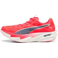 Puma Deviate NITRO Elite 4 Running Shoes Women, Fitness, Ultra Red/Inky Depths/White, 37.5