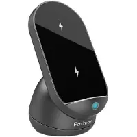 Kepptory Wireless Charger with Phone Stand Fast Wireless Charging Dock Portable Travel Charging Station A