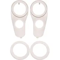 Tlily For 2/3.5/3.8 /4 Inch Speakers Car Audio Speaker A-Pillar Modified Three-Way Tweeter Bracket Plastic Washer Gasket