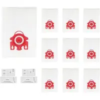 INF Miele FJM støvsugerposer, AirClean 3D støvposerstatninger (10+2 pakke)