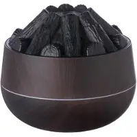 Typecat 300 ml Bonfire-luftfukter USB, lydløs flamme, essensiell diffuser, Auto-O
