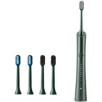 Tlily Electric Toothbrush for Adults Kids Electric Toothbrush 6 Modes Electric Toothbrush Rechargeable Battery Toothbrush,E