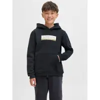 Jack & Jones Hettegenser - JorInwood - Black - - 12 år (152) - Hettegenser