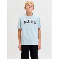 Kids T-skjorte - Noos - JjeCaleb - Himmelsk Blue - - 8 år (128) - T-skjorte