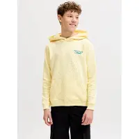 Jack & jones Hettegenser - JorNørrebro - Pastel Yellow - - 10 år (140) - Hettegenser