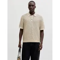 Jack & Jones Blukingsley Knit Kortermet Poloskjorte