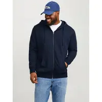 Jack & Jones Basic Plus Size Genser Med Hel Glidelås