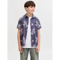 Jack & Jones Skjorter - JorMontauk - Odyssey Gray - - 16 år (176) - Skjorte
