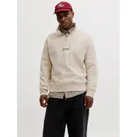 Jack & Jones Soho Quarter Genser Med Hel Glidelås