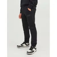 Jack & Jones Kids Joggebukse - Noos - JpstGordon - Black/Tonal - - 16 år (176) - Joggebukse