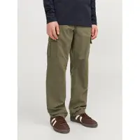 Jack & Jones Kids Bukser - Last - Noos - JPStkane - Olive Natt - - 12 år (152) - Bukser - bomull