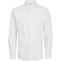 Jack & jones Axel Stretch Skjorte Regular Fit Hvit (122 / 7 år)