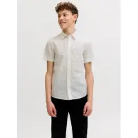 Jack & jones Skjorte - JjeBreeze - White - - 14 år (164) - Skjorte
