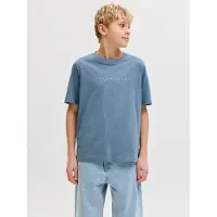 Jack & Jones T-skjorte - Noos - JjeStar - Blue Mirage - - 10 år (140) - T-skjorte