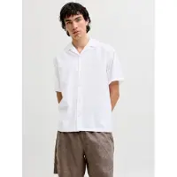 Jack & Jones Summer Linen Blend Resort Kortarmet Skjorte
