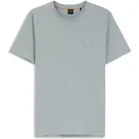 BOSS for man. 50508584 Tales grey T-shirt (S), Casual, Cotton, Short sleeve