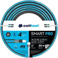 Cellfast 4-lags hageslange 20m SMART PRO ATS 1 (Ø25,4mm) 25bar, -20/+60 grader