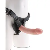 King Cock Strap-on with 8 Inch – King Cock Harness med Dildo