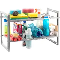 InnovaGoods Shibblek Uttrekkbar Hylle Under Vasken