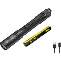 Nitecore MT2A Pro, Lommelykt, Sort, Aluminium, Knapper, 2 m, 1 m