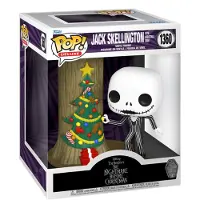 Funko POP! Et Førjulsmareritt Disney Deluxe Jack 30-årsjubileumsfigur Av Skellington Med Juledør