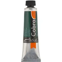 Cobra Artist vannblandbar oljemaling tube Phthalo Green 675