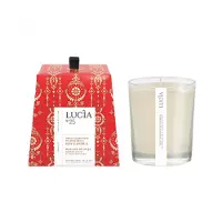 Pure Living Lucia - Soy Candle (50hrs)-Sweet Almond & wild Berries