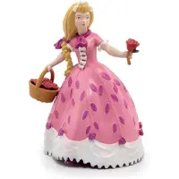 Papo Prinsesse m. Roser - H: 9,3 cm - - OneSize - Lekefigur