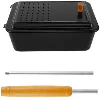 Wella Nonstick Popcorn Popper with Removable Long Handle,Multipurpose Popcorn Pot for Home Use, Ideal for Making Fresh Popcorn