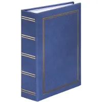 Hama "London" Slip-in Album for 200 Photos w. a Size of 9x13 cm blue