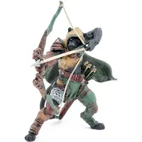 Papo Mutant Panther m. Bue Og pil - H: 12 cm - - OneSize - Lekefigur