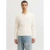 Jack & jones Norrebro Henley Langarmet T-skjorte