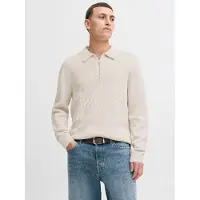 Jack & Jones Milano Stitch Genser Med Halv Glidelås