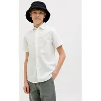Jack & Jones Skjorte - JjBreeze - Hvit - - 8 år (128) - Skjorte