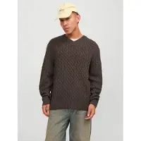 Jack & Jones Cosy Cable V-hals Genser