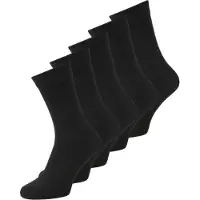 Jack & jones Sokker - JacBlack - 5 - pakke - Noos - Black - - 38/43 - Sokker