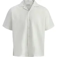Jack & Jones Ebreeze Linen Blend Resort Kortarmet Skjorte