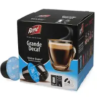 Chef Rene | Grande Koffeinfri - 16 kapsler til Dolce Gusto
