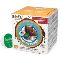 Dolce Vita | Ciocco Cocco - Kokos Sjokolade - 12 kapsler til Dolce Gusto