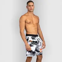 Venum UFC Zenith by Fight Week Treningsshorts Svart Hvit Oransje
